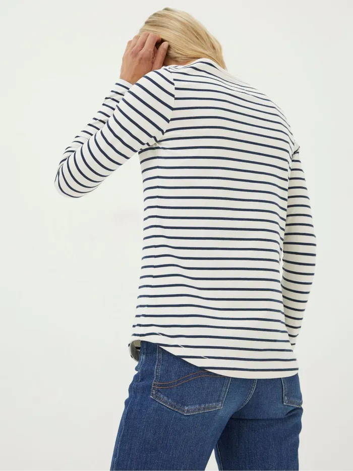 Fat Face Tops and TShirts Breton Cream TShirt 8211 Women