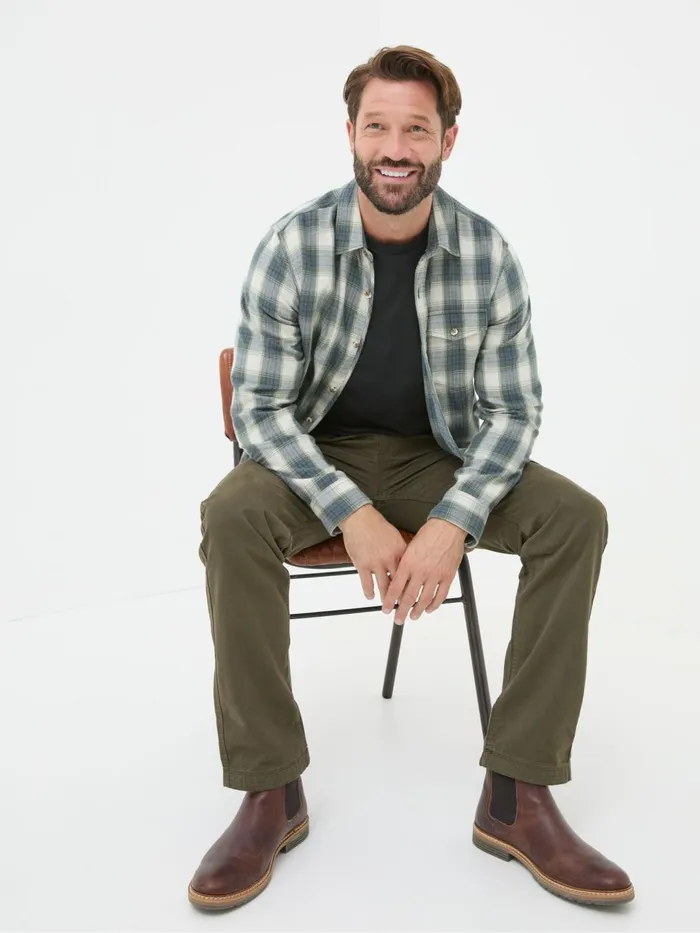Fat Face Trousers and Chinos Green Modern Coastal Chinos 8211 Men