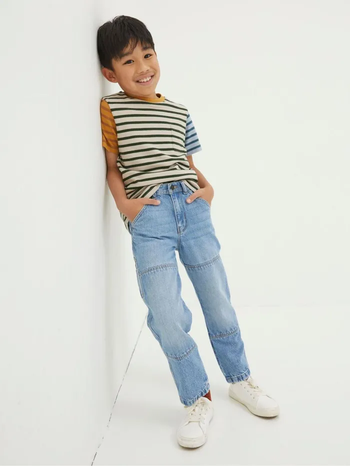 Fat Face Trousers Jeans and Joggers Blue Carpenter Jeans 8211 Kids