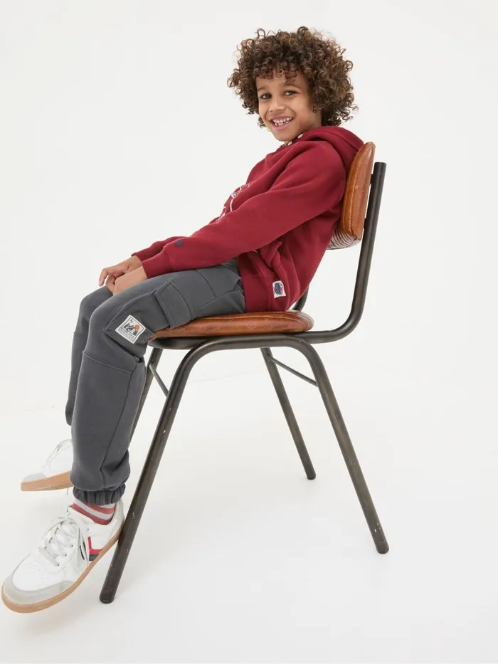 Fat Face Trousers Jeans and Joggers Grey Cargo Joggers 8211 Kids
