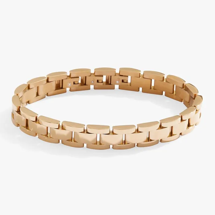 Fine Jewelry Women Alex And Ani Chunky Watch Strap Bracelet Stainless Steel Gold Fine Jewelry Women Alex And Ani Chunky Watch Strap Bracelet Stainless Steel Gold