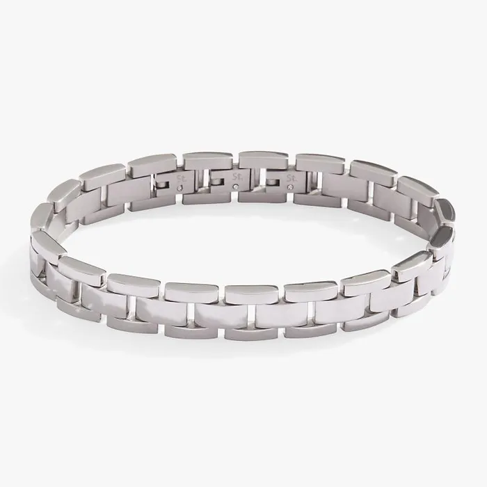 Fine Jewelry Women Alex And Ani Chunky Watch Strap Bracelet Stainless Steel Gold