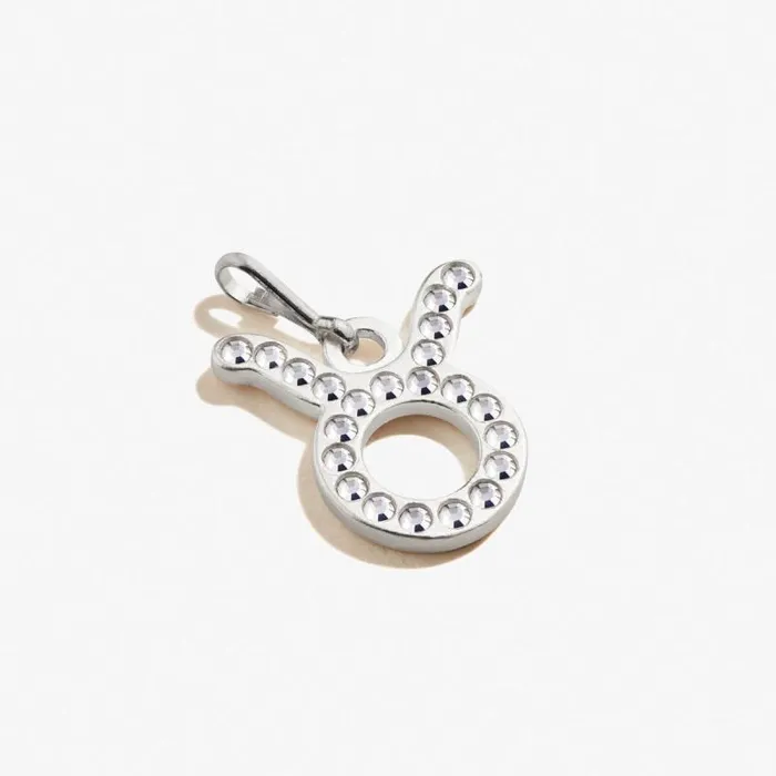 Fine Jewelry Women Alex And Ani Taurus Zodiac Pav Crystal Charm Sterling Silver Fine Jewelry Women Alex And Ani Taurus Zodiac Pav Crystal Charm Sterling Silver