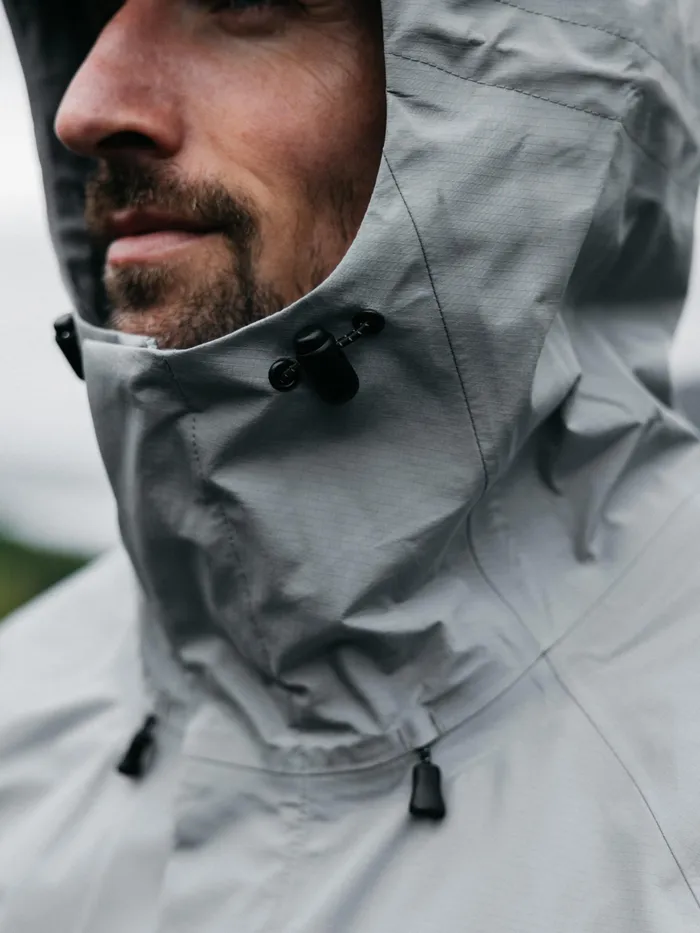 Finisterre Jackets and Coats Men Skybird Waterproof Jacket Whale