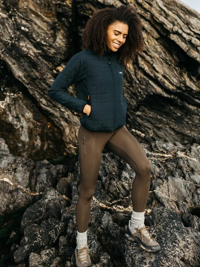 Finisterre Pants Women Zennor Adventure Legging Olive