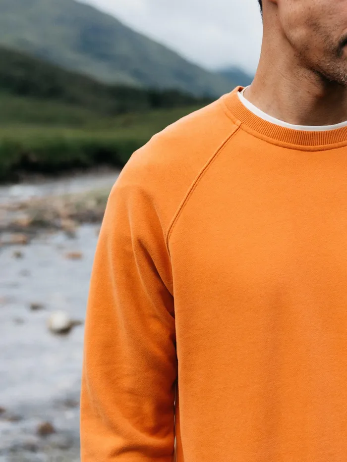 Finisterre Sweaters Men Coho Sweatshirt Harvest Gold