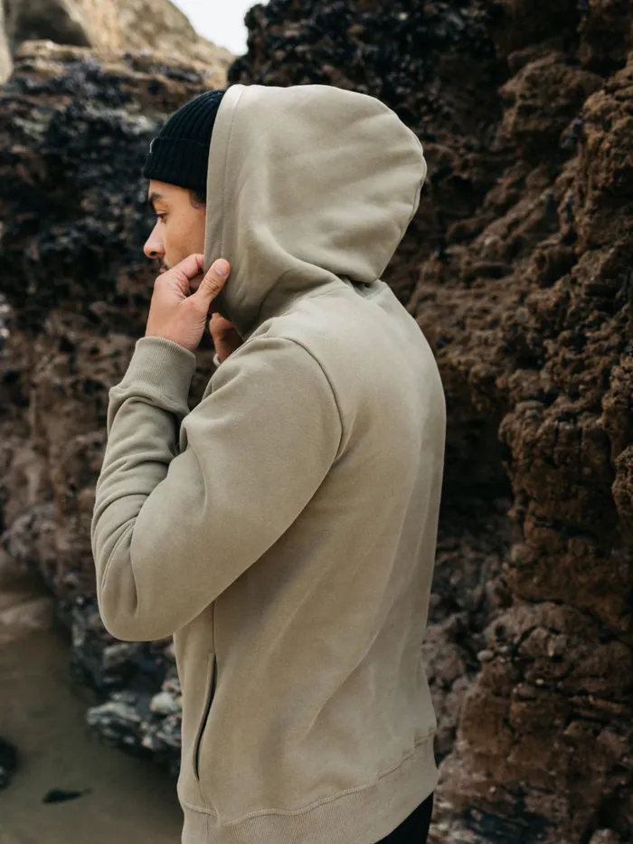 Finisterre Sweaters Men Zawn Hoodie Willow Green