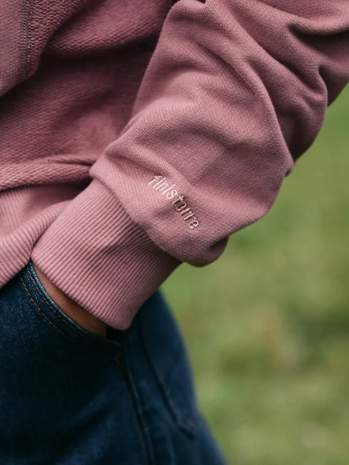 Finisterre Sweatshirts Women Serpentine Sweatshirt Heather Mist