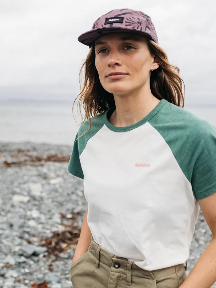 Finisterre Tops and TShirts Women Bailey TShirt Ecrupine Shadow