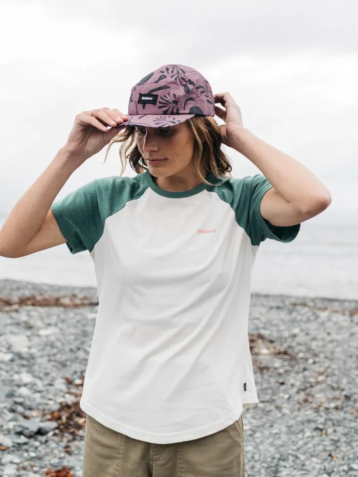 Finisterre Tops and TShirts Women Bailey TShirt Ecrupine Shadow