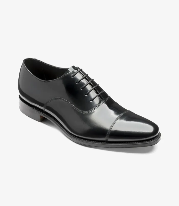 Finsbury Black Toe Caps Loake Men Finsbury Black Toe Caps Loake Men