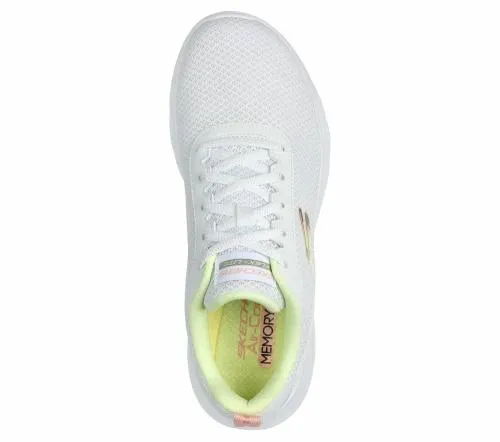 Flex Appeal 50 8211 New Thrive White Multi Women SKECHERS Lace Up