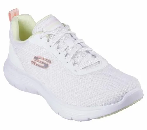 Flex Appeal 50 8211 New Thrive White Multi Women SKECHERS Lace Up