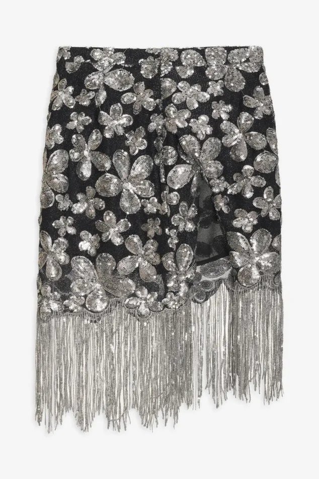 For Love and Lemons Bottoms Colette Mini Skirt Silver 8211 Women For Love and Lemons Bottoms Colette Mini Skirt Silver 8211 Women