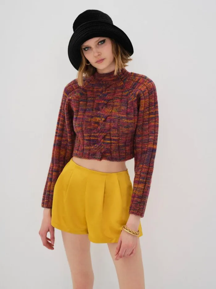 For Love and Lemons Bottoms Drew Short Yellow 8211 Women