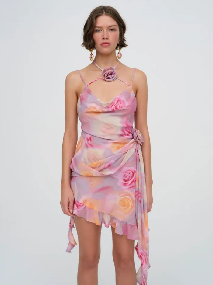 For Love and Lemons Dresses Beate Mini Dress Pink 8211 Women