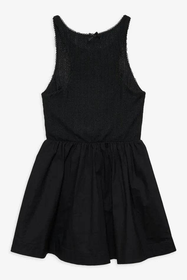 For Love and Lemons Dresses Billie Pointelle Mini Dress Black 8211 Women For Love and Lemons Dresses Billie Pointelle Mini Dress Black 8211 Women