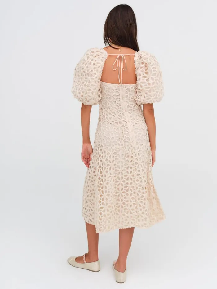 For Love and Lemons Dresses Brooke Midi Dress White 8211 Women For Love and Lemons Dresses Brooke Midi Dress White 8211 Women