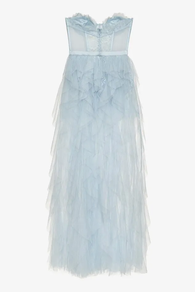 For Love and Lemons Dresses Bustier Gown Blue 8211 Women For Love and Lemons Dresses Bustier Gown Blue 8211 Women
