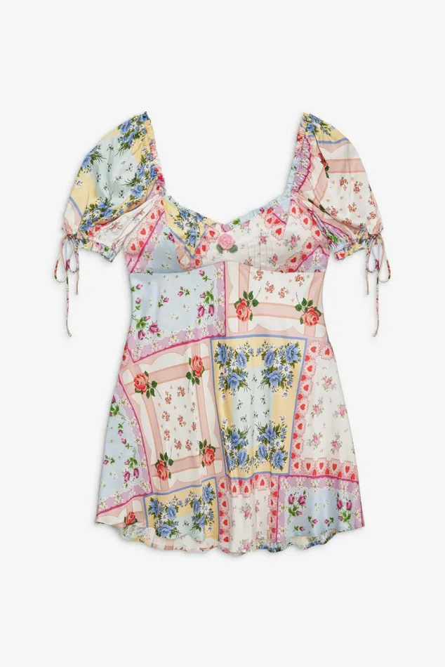 For Love and Lemons Dresses Cassandra Mini Dress Multi 8211 Women For Love and Lemons Dresses Cassandra Mini Dress Multi 8211 Women