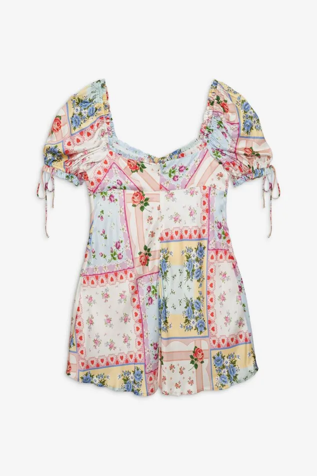 For Love and Lemons Dresses Cassandra Mini Dress Multi 8211 Women For Love and Lemons Dresses Cassandra Mini Dress Multi 8211 Women