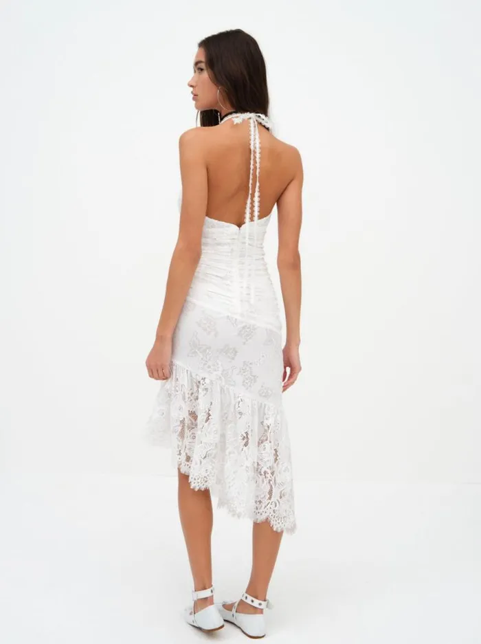 For Love and Lemons Dresses Ellis Midi Dress White 8211 Women For Love and Lemons Dresses Ellis Midi Dress White 8211 Women