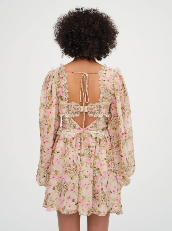 For Love and Lemons Dresses Emmaline Mini Dress Yellow 8211 Women For Love and Lemons Dresses Emmaline Mini Dress Yellow 8211 Women