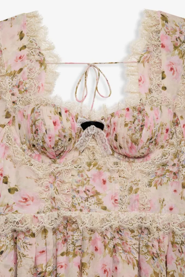 For Love and Lemons Dresses Emmaline Mini Dress Yellow 8211 Women For Love and Lemons Dresses Emmaline Mini Dress Yellow 8211 Women
