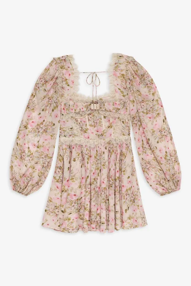 For Love and Lemons Dresses Emmaline Mini Dress Yellow 8211 Women For Love and Lemons Dresses Emmaline Mini Dress Yellow 8211 Women