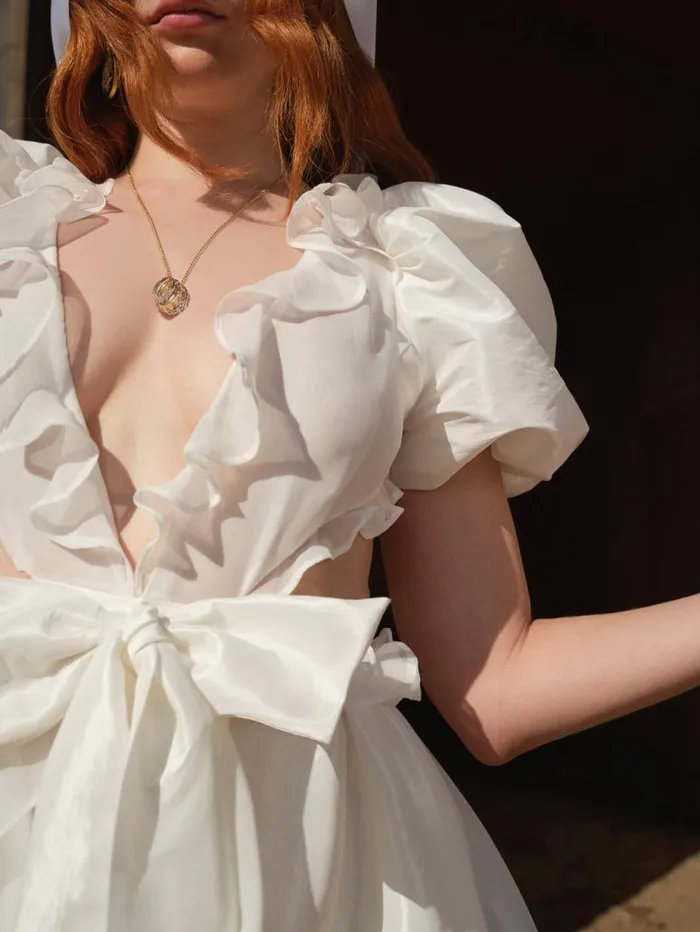 For Love and Lemons Dresses Leia Bridal Gown White 8211 Women