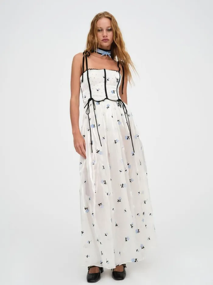 For Love and Lemons Dresses Lisette Maxi Dress White 8211 Women For Love and Lemons Dresses Lisette Maxi Dress White 8211 Women