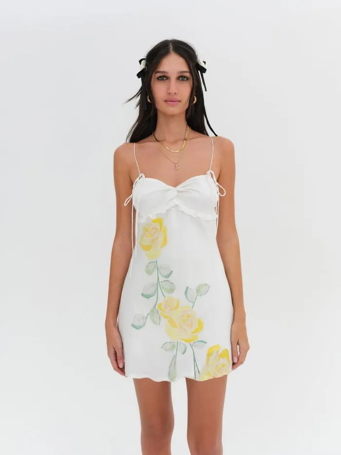 For Love and Lemons Dresses Millie Mini Dress White 8211 Women