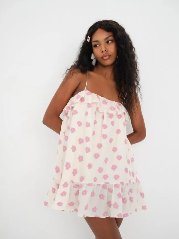 For Love and Lemons Dresses Olea Mini Dress Pink 8211 Women For Love and Lemons Dresses Olea Mini Dress Pink 8211 Women