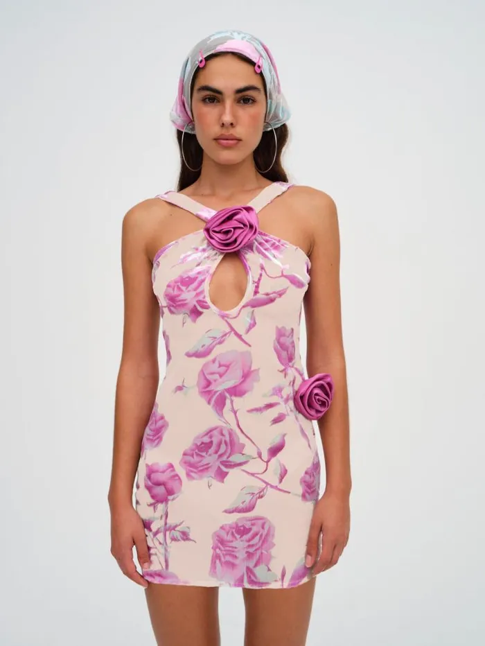 For Love and Lemons Dresses Rori Mini Dress Pink 8211 Women