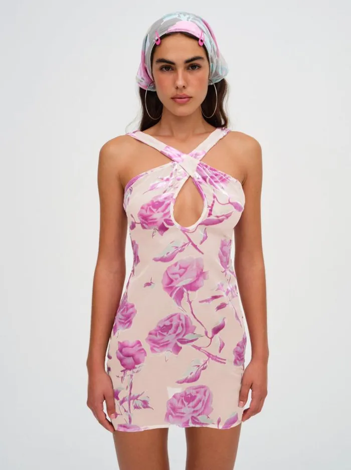 For Love and Lemons Dresses Rori Mini Dress Pink 8211 Women For Love and Lemons Dresses Rori Mini Dress Pink 8211 Women
