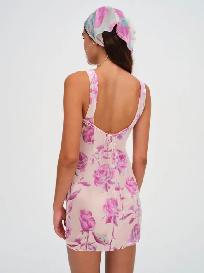 For Love and Lemons Dresses Rori Mini Dress Pink 8211 Women For Love and Lemons Dresses Rori Mini Dress Pink 8211 Women