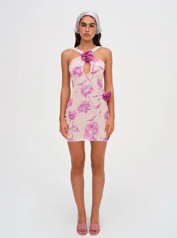 For Love and Lemons Dresses Rori Mini Dress Pink 8211 Women For Love and Lemons Dresses Rori Mini Dress Pink 8211 Women