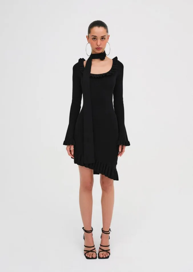 For Love and Lemons Dresses Stevie Mini Dress Black 8211 Women