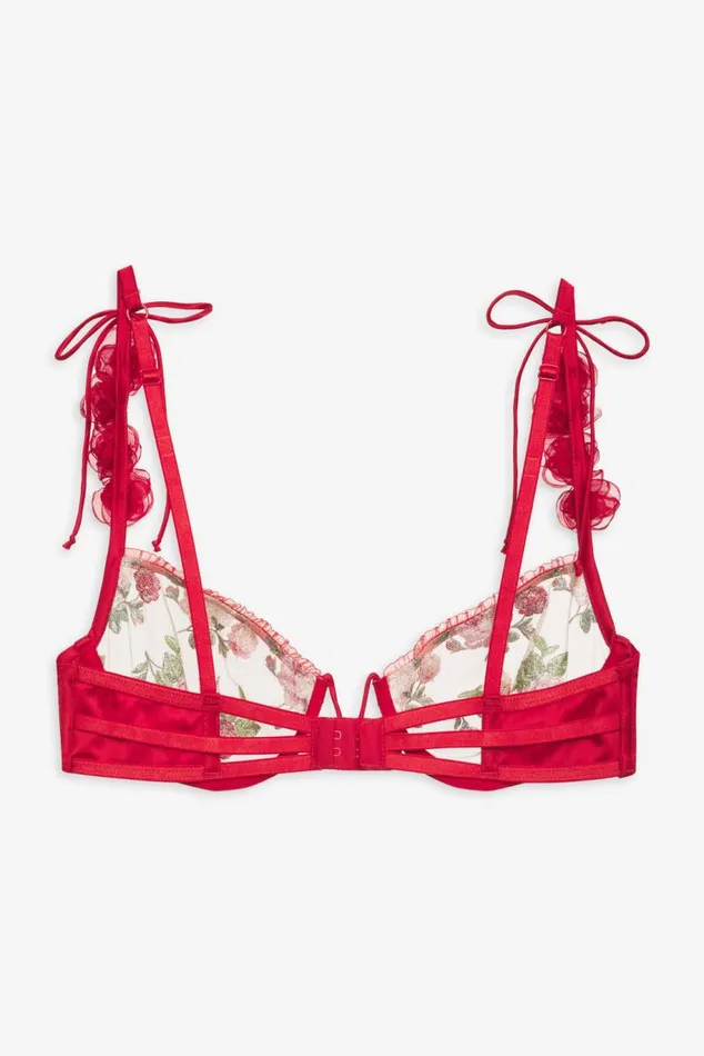 For Love and Lemons Lingerie Anika Underwire Bra Red 8211 Women For Love and Lemons Lingerie Anika Underwire Bra Red 8211 Women