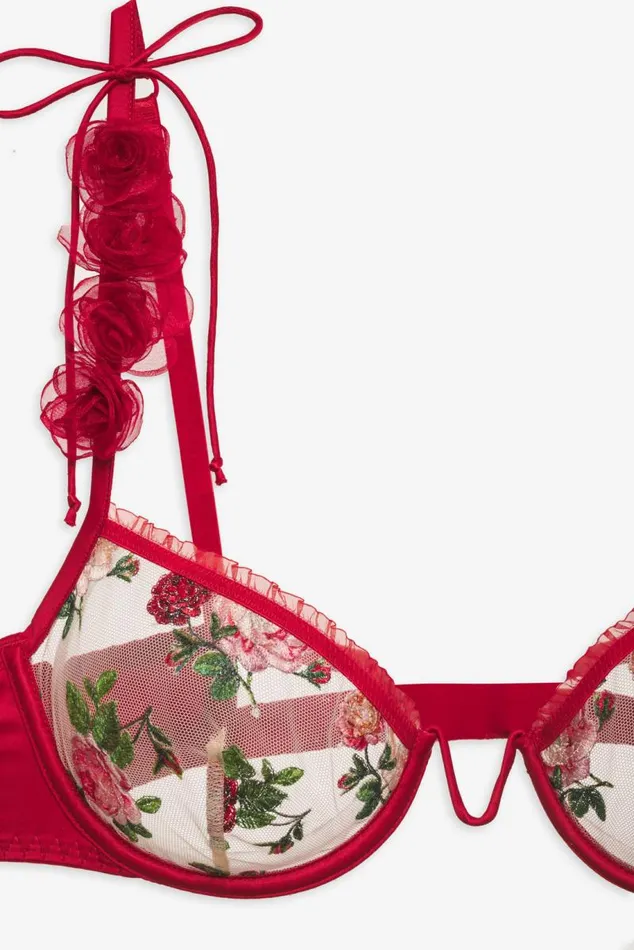 For Love and Lemons Lingerie Anika Underwire Bra Red 8211 Women For Love and Lemons Lingerie Anika Underwire Bra Red 8211 Women