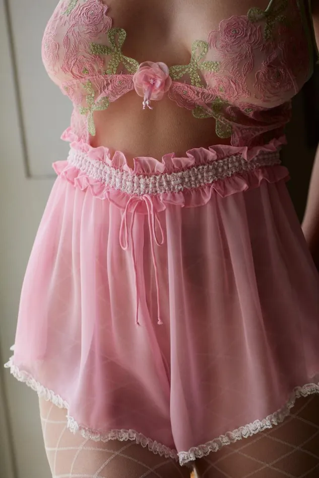 For Love and Lemons Lingerie Blakely Slip Romper Pink 8211 Women For Love and Lemons Lingerie Blakely Slip Romper Pink 8211 Women