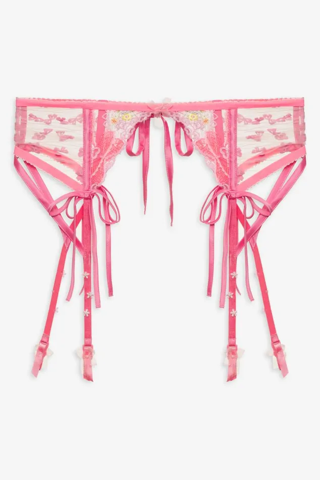 For Love and Lemons Lingerie Marietta Garter Belt Pink 8211 Women For Love and Lemons Lingerie Marietta Garter Belt Pink 8211 Women