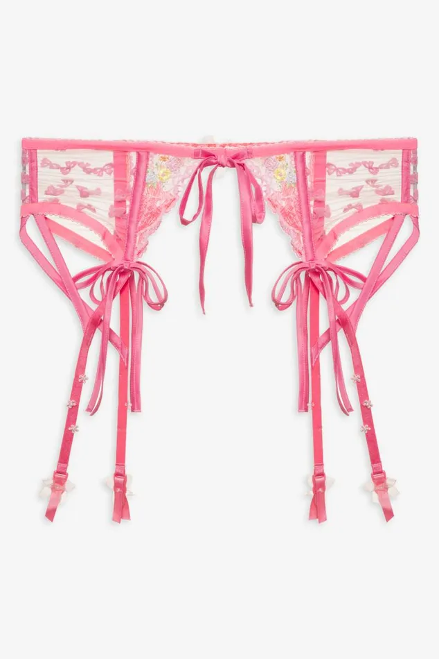 For Love and Lemons Lingerie Marietta Garter Belt Pink 8211 Women For Love and Lemons Lingerie Marietta Garter Belt Pink 8211 Women