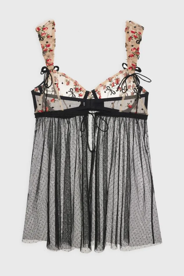 For Love and Lemons Lingerie Vera Babydoll Slip Dress Black 8211 Women For Love and Lemons Lingerie Vera Babydoll Slip Dress Black 8211 Women