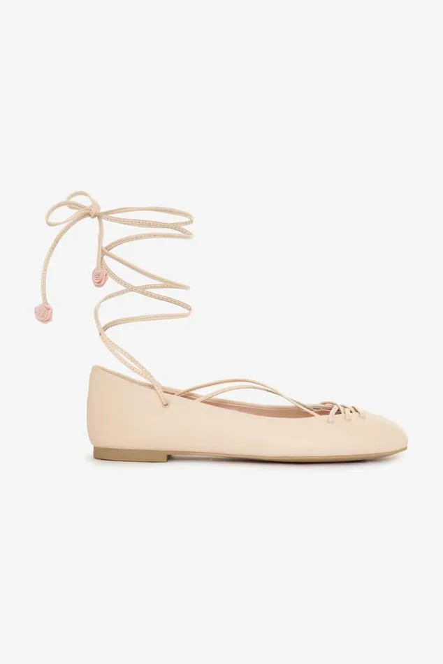 For Love and Lemons Shoes Beate Ballet Flats Pink 8211 Women For Love and Lemons Shoes Beate Ballet Flats Pink 8211 Women