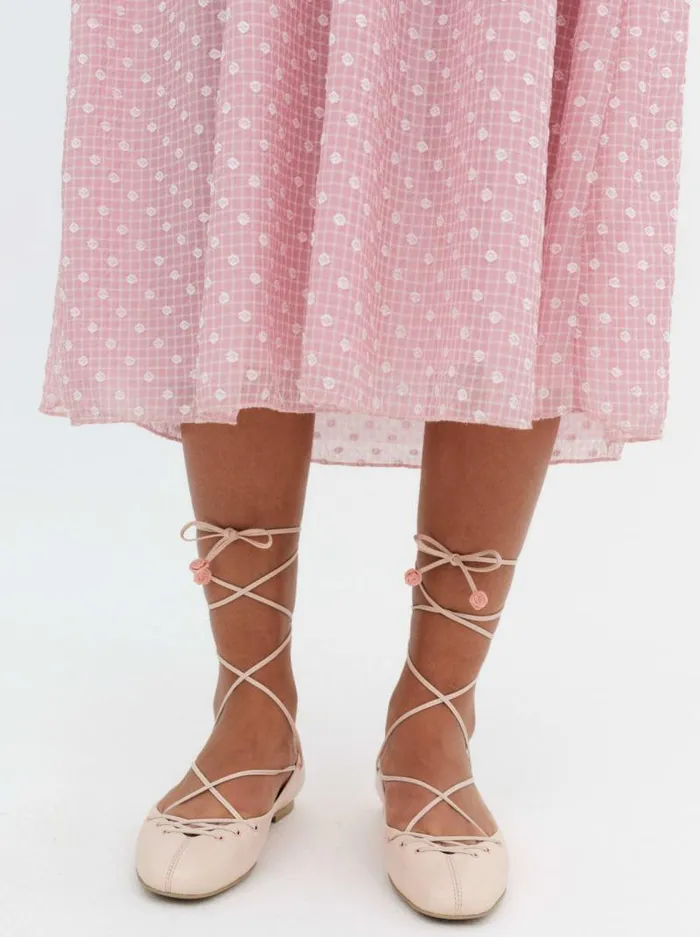 For Love and Lemons Shoes Beate Ballet Flats Pink 8211 Women For Love and Lemons Shoes Beate Ballet Flats Pink 8211 Women