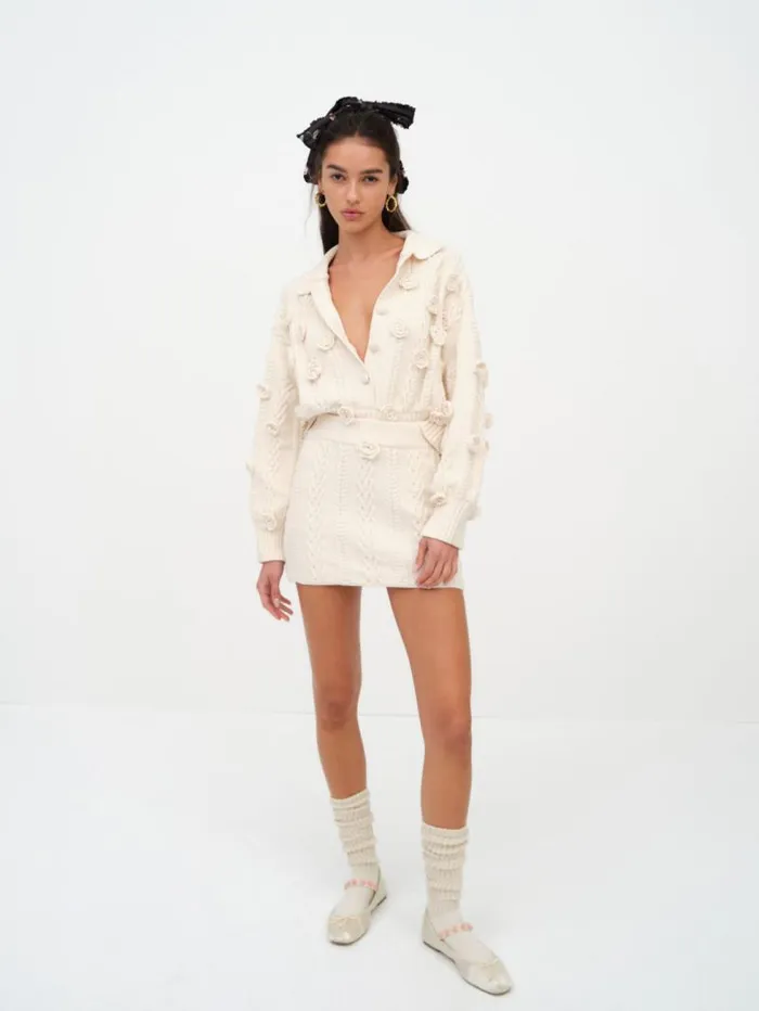 For Love and Lemons Tops Mel Henley White 8211 Women For Love and Lemons Tops Mel Henley White 8211 Women
