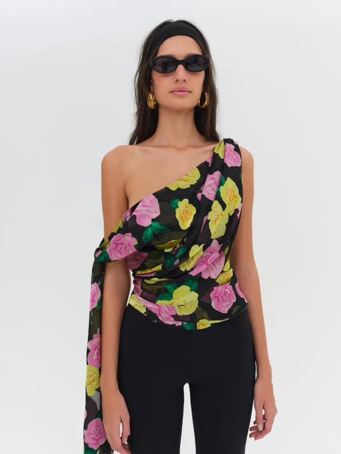 For Love and Lemons Tops Zoey Top Black 8211 Women