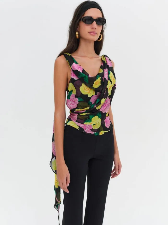 For Love and Lemons Tops Zoey Top Black 8211 Women For Love and Lemons Tops Zoey Top Black 8211 Women