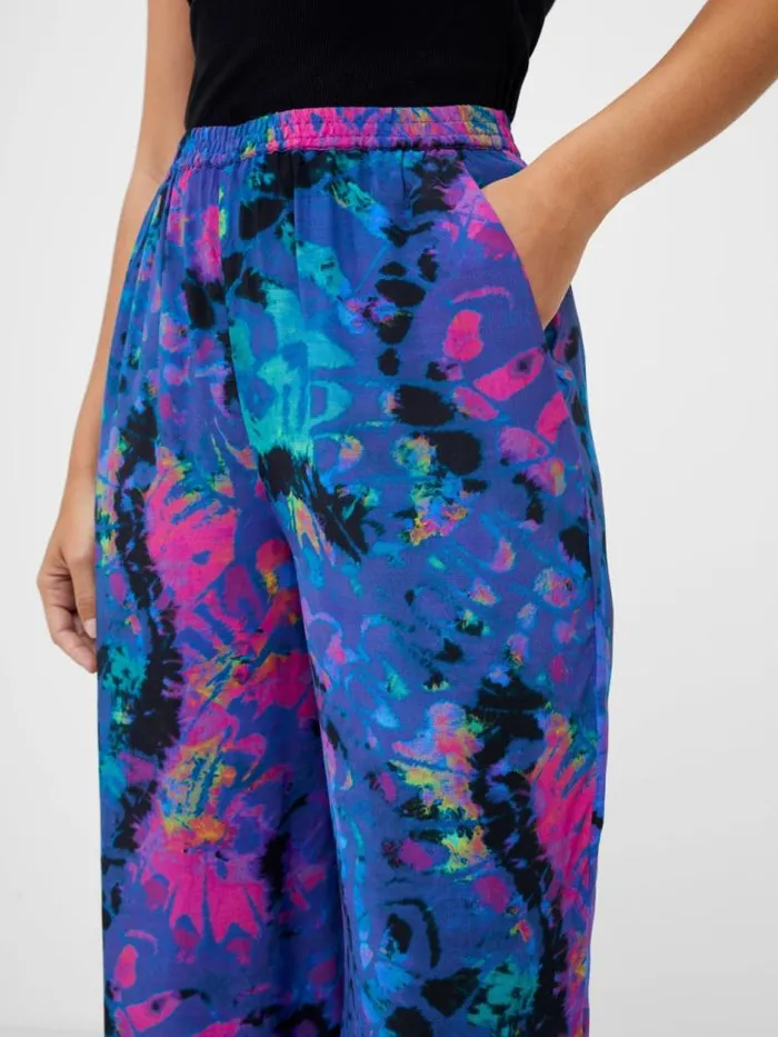 French Connection Gabriella Eco Delphine Trousers Blue Depths Women Trousers